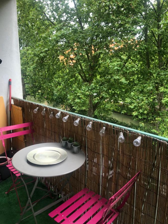 Gare Matabiau Toulouse Agreable Appartement Au Bord Du Canal Bagian luar foto