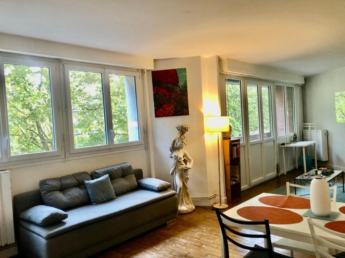 Gare Matabiau Toulouse Agreable Appartement Au Bord Du Canal Bagian luar foto